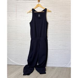 Sweaty Betty Jumpsuit Womens Size XS Navy Blue Gary Pockets Jogger Legs